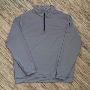 Peter Millar Perth Mini-Stripe Quarter-Zip